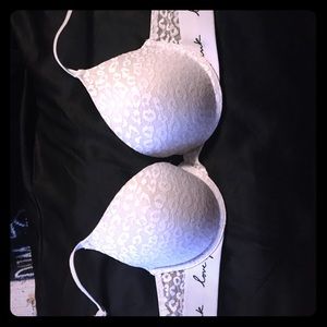 Lace push up bra